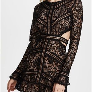 For Love & Lemons Brand New Black Dress